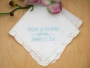 Personalized Mother of the Bride Hankie